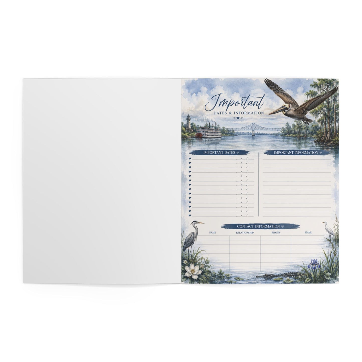 Southern Wildlife, Birds Planner
